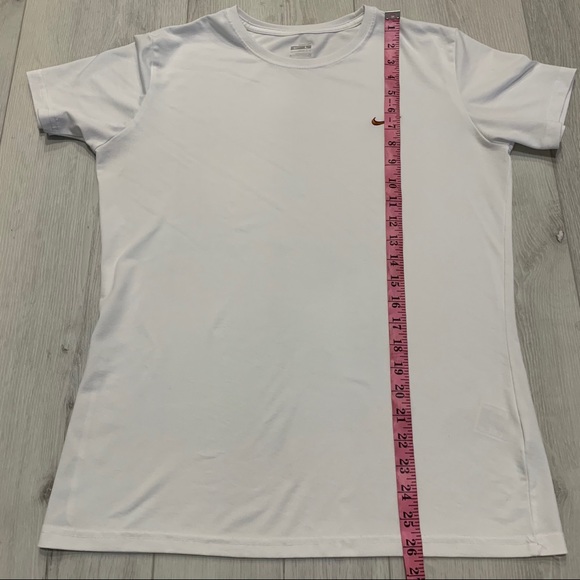 NIKE Fit Dry Short Sleeve T-Shirt Top - Picture 4 of 7